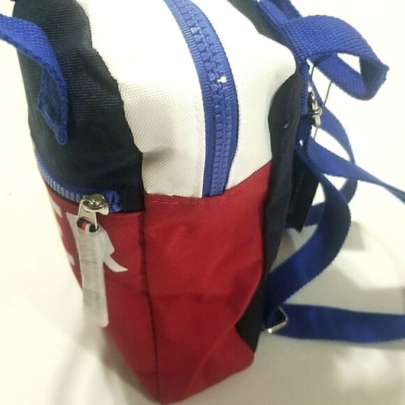 Tommy Hilfiger Lunch Backpack Small Block Canvas Size 8" X‎ 11" - Picture 4 of 9
